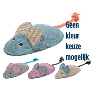 Trixie muis xxl stof assorti