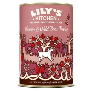 Lily’s kitchen dog venison wild boar terrine