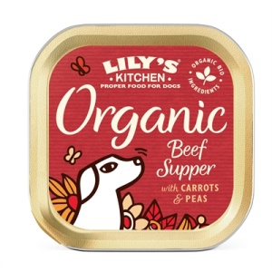 Lily’s kitchen dog organic beef supper