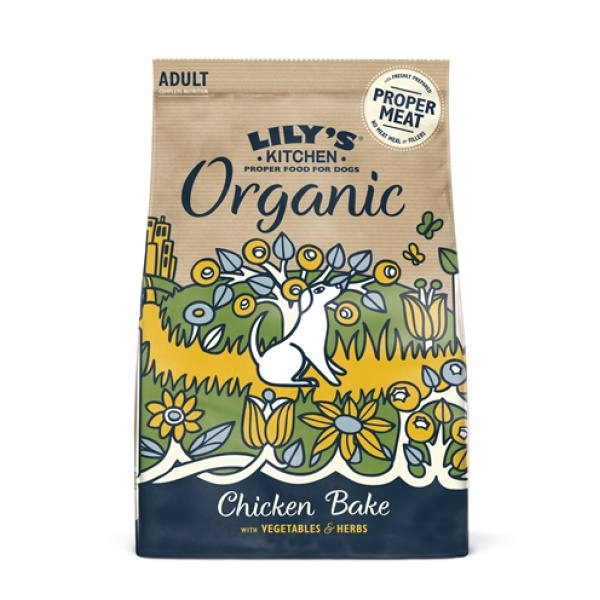 Lily’s kitchen dog adult organic chicken bake