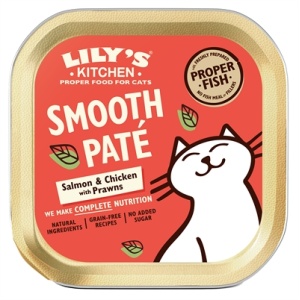 Lily’s kitchen cat smooth pate salmon & chicken