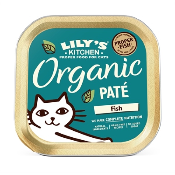 Lily’s kitchen cat organic fish pate