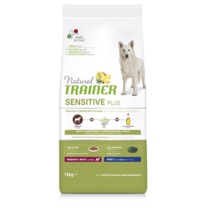 Natural trainer sensitive plus adult medium horse