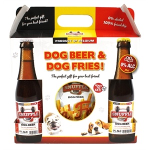 Snuffle gift box hondenbier en patat