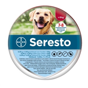 Seresto teken- en vlooienband grote hond