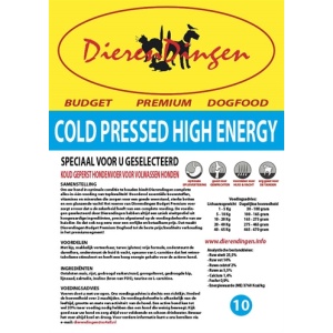 Budget premium dogfood cold pressed high energy