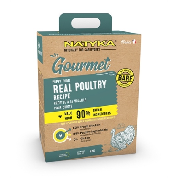 Natyka gourmet puppy poultry