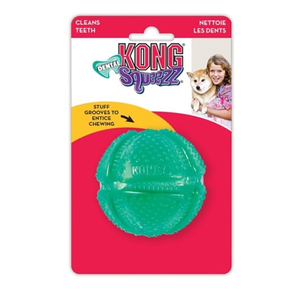 Kong squeezz dental bal mintgroen