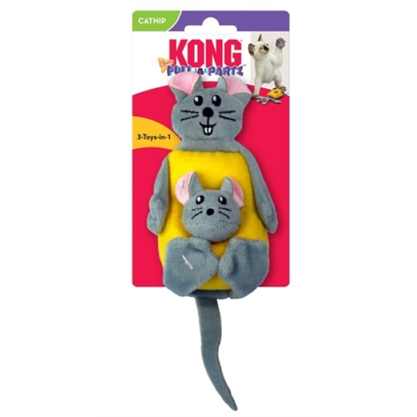 Kong pull-a-partz cheezy muis