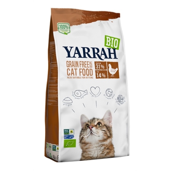 Yarrah cat sterilised grain free