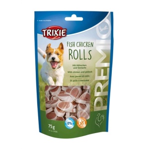 Trixie premio fish chicken rolls