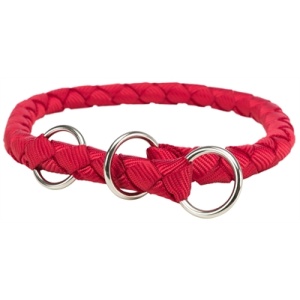 Trixie halsband hond cavo slip halsband zwart