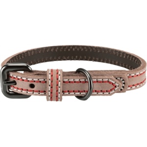 Trixie halsband hond native leer cappuccino