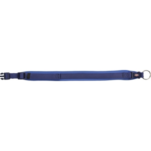 Trixie halsband hond premium neopreen indigo / royal blauw