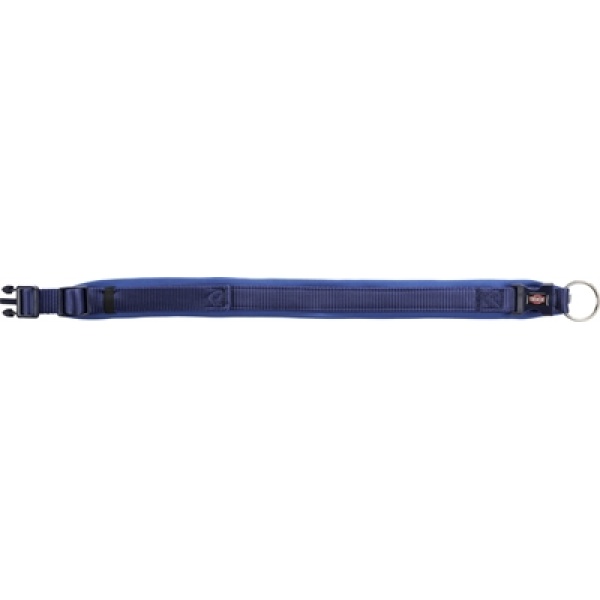 Trixie halsband hond premium neopreen indigo / royal blauw