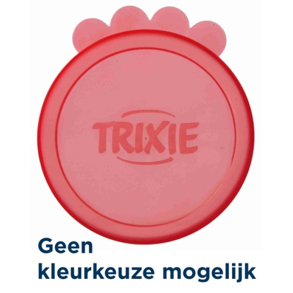 Trixie deksel voor blik kunststof assorti