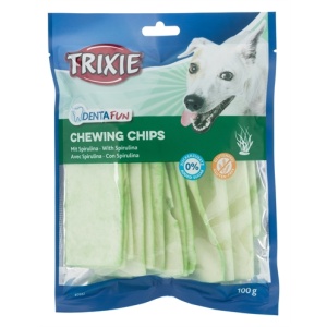 Trixie denta fun spirulina chewing chips