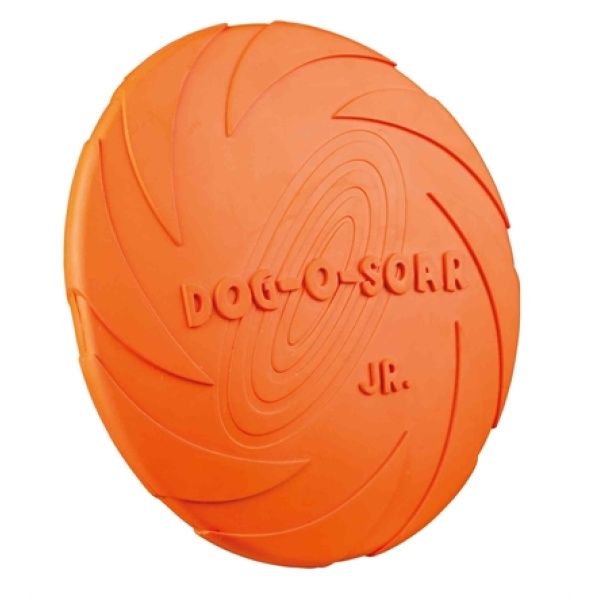 Trixie dog disc drijvend natuurrubber assorti