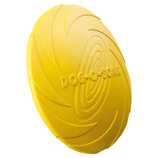 Trixie dog disc drijvend natuurrubber assorti