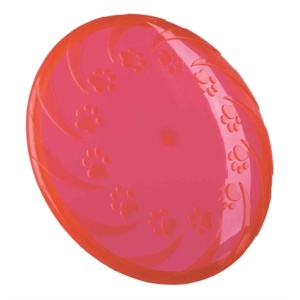 Trixie dog disc drijvend tpr assorti