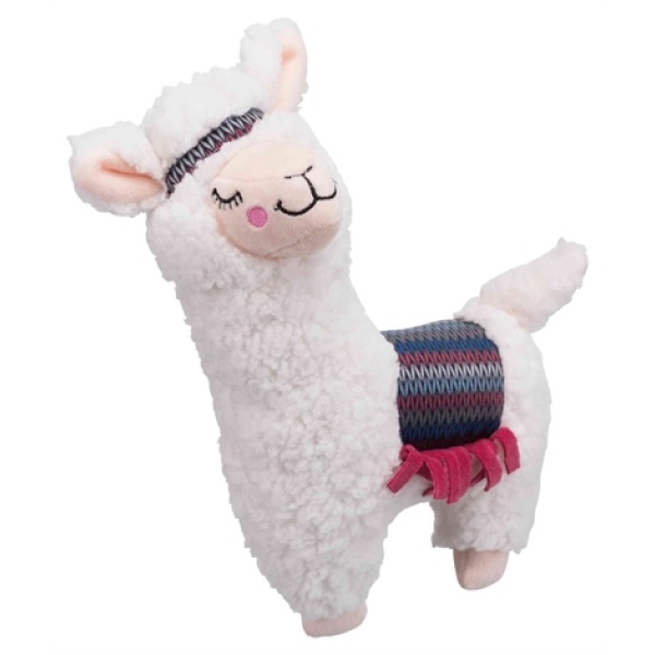 Trixie pluche alpaca met geluid assorti