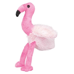 Trixie pluche flamingo met geluid