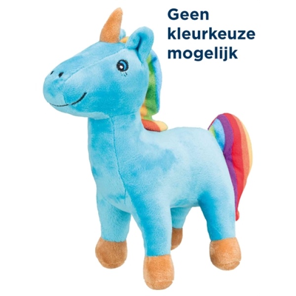 Trixie pluche eenhoorn met geluid  assorti