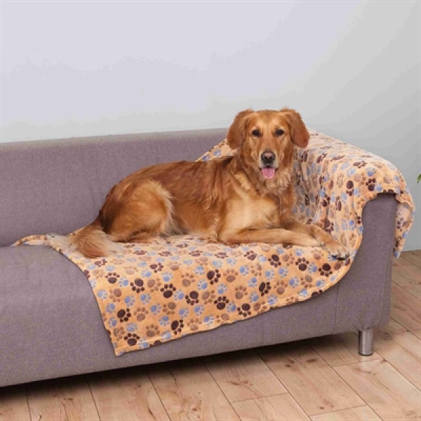 Trixie softfleece deken laslo beige