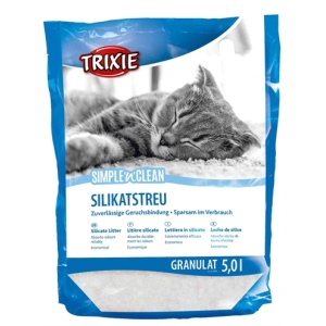 Trixie simple’n’clean granulaat silicaatstrooisel