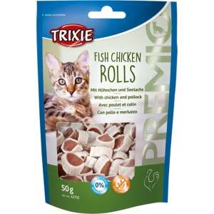 Trixie premio fish chicken rolls