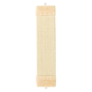 Trixie krabplank sisaltapijt / pluche met catnip naturel / beige