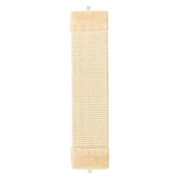 Trixie krabplank sisaltapijt / pluche met catnip naturel / beige