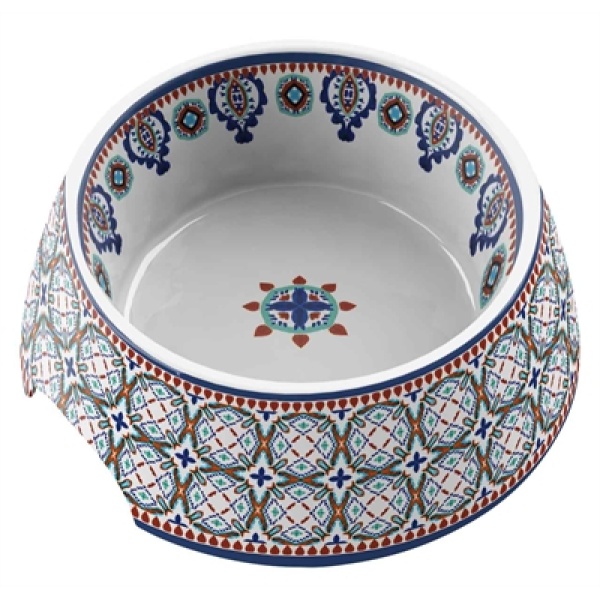 Tarhong voerbak hond moroccan melamine