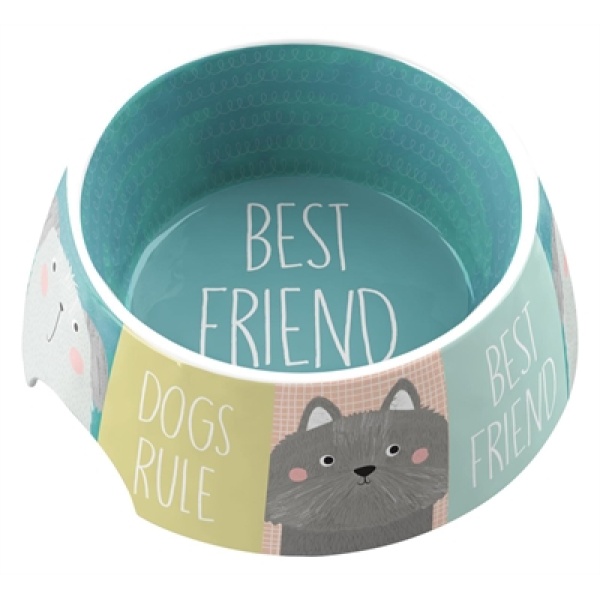 Tarhong voerbak best friends forever melamine multi