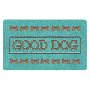 Tarhong placemat good dog turquoise