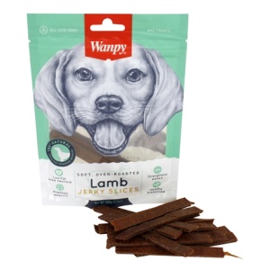 Wanpy soft oven-roasted lamb jerky slices