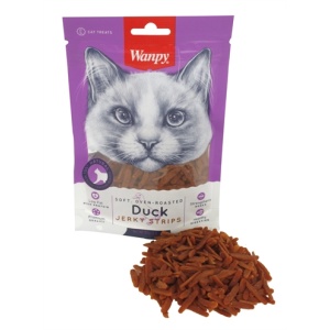 Wanpy soft oven-roasted duck jerky strips