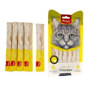 Wanpy creamy lickable treats chicken