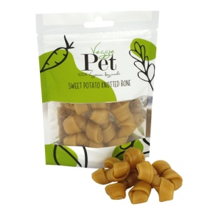 Veggie pet sweet potato knotted bone