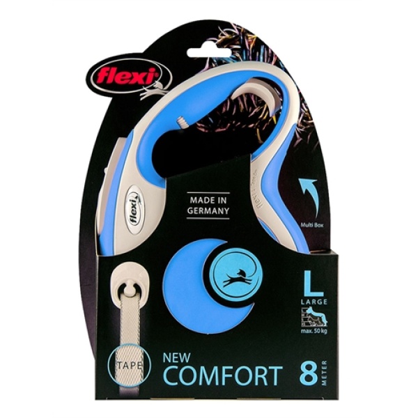 Flexi rollijn new comfort tape blauw