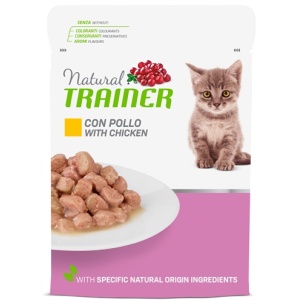 Natural trainer cat kitten / junior chicken pouch