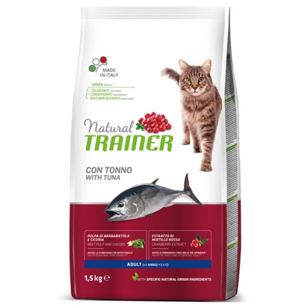 Natural trainer cat adult tuna