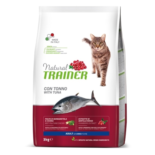 Natural trainer cat adult tuna