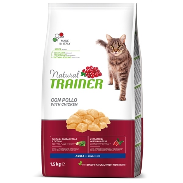 Natural trainer cat adult chicken