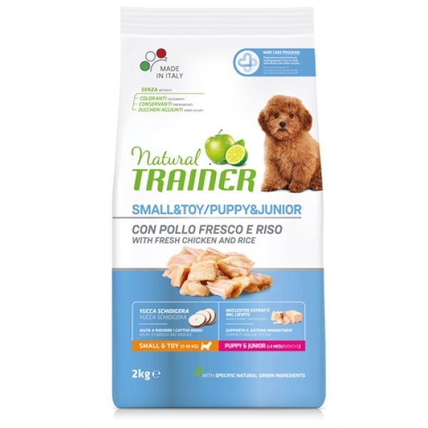 Natural trainer dog puppy / junior mini chicken