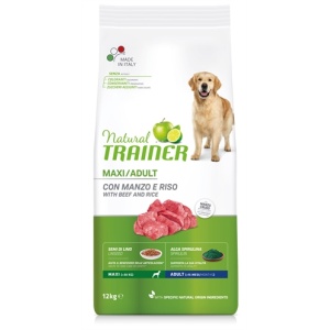 Natural trainer dog adult maxi beef / rice