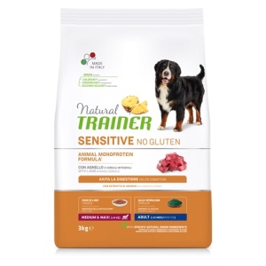 Natural trainer dog adult medium / maxi sensitive lamb