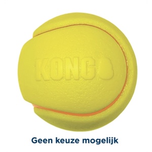 Kong squeezz tpr tennisbal geel assorti