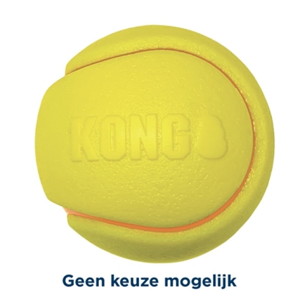 Kong squeezz tpr tennisbal geel assorti