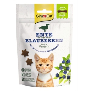 Gimcat soft snack eend met bosbessen